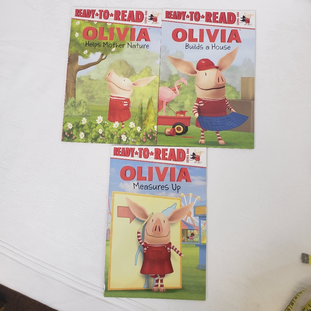 Ready to Read Olivia Level 1 Books 3 in set